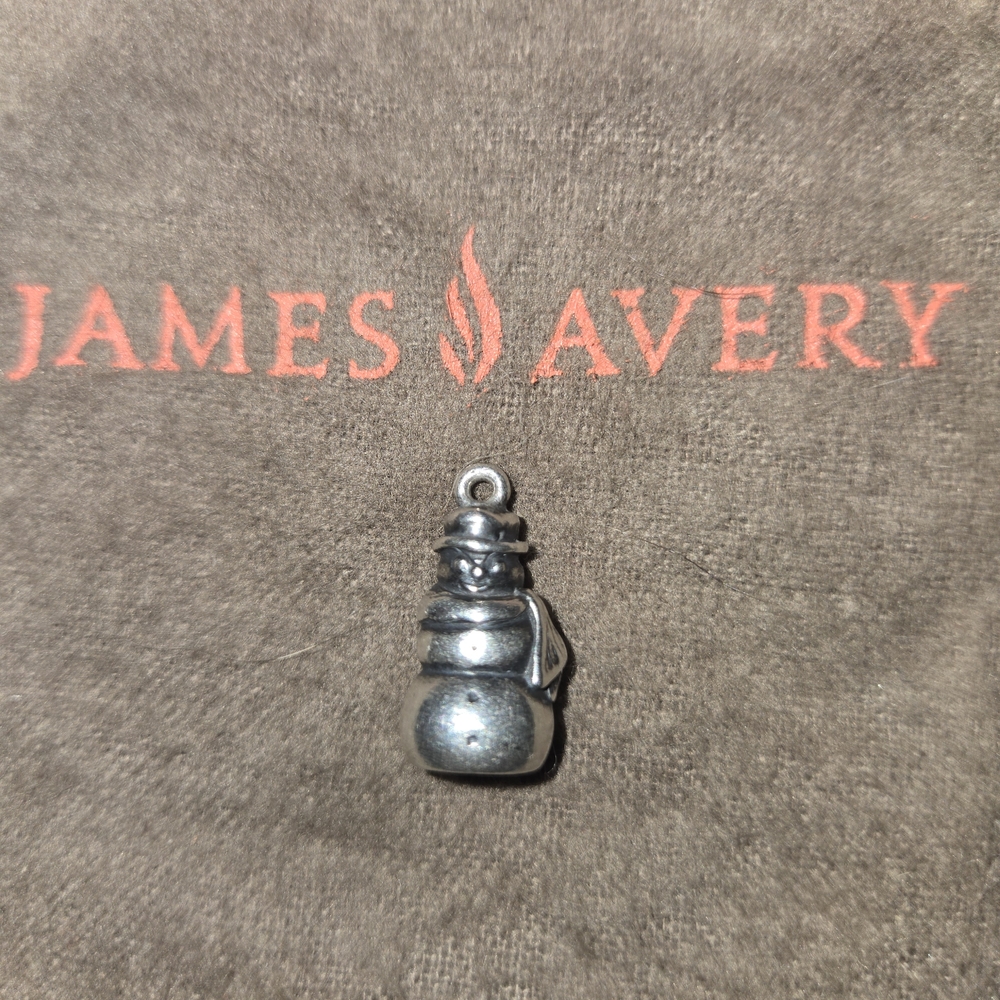 James Avery Silver Snowman Charm Bracelet - Picture 2 of 4